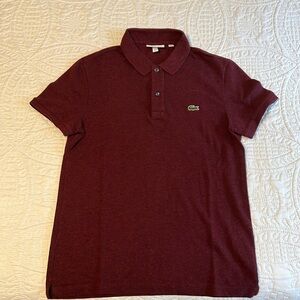 Men’s slim fit Lacoste polo